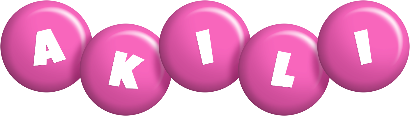 Akili candy-pink logo