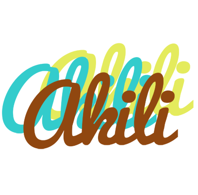 Akili cupcake logo