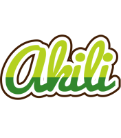 Akili golfing logo