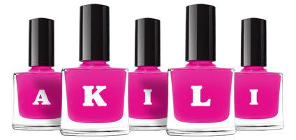 Akili nails logo