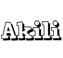 Akili snowing logo