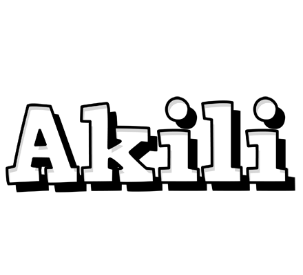 Akili snowing logo