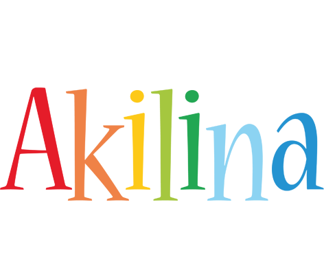 Akilina birthday logo