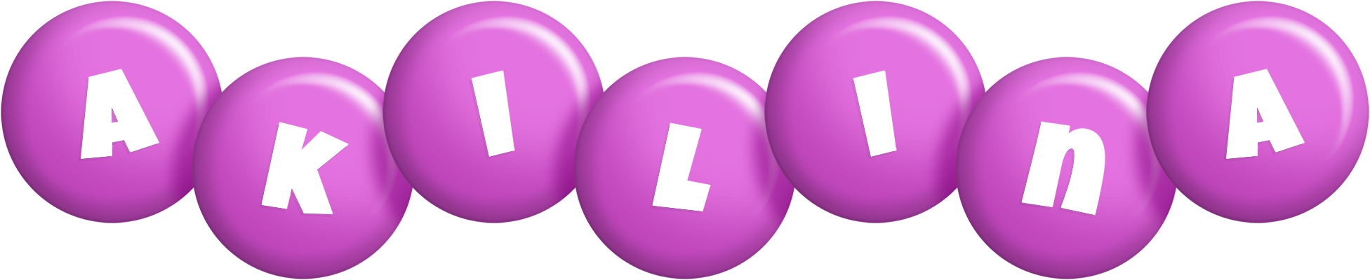 Akilina candy-purple logo