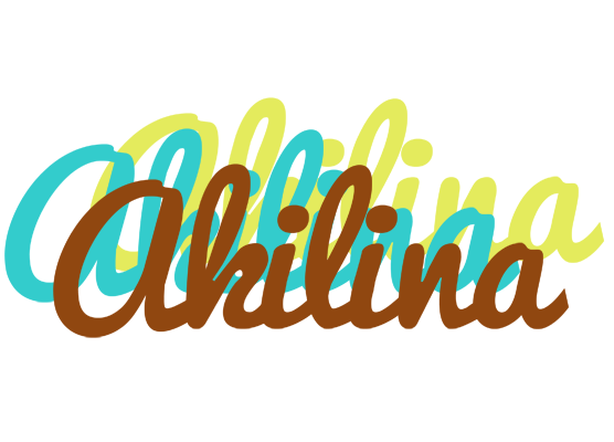 Akilina cupcake logo
