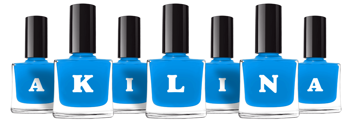 Akilina glossy logo