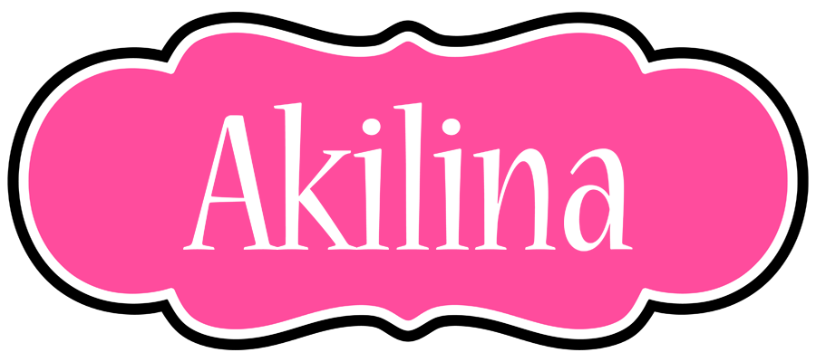 Akilina invitation logo