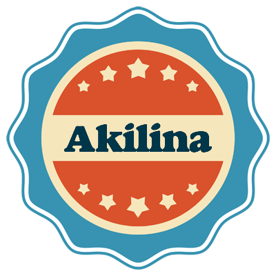 Akilina labels logo