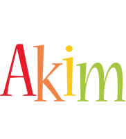 Akim birthday logo