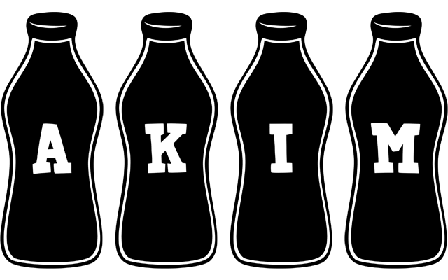 Akim bottle logo