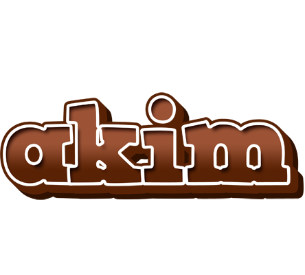 Akim brownie logo