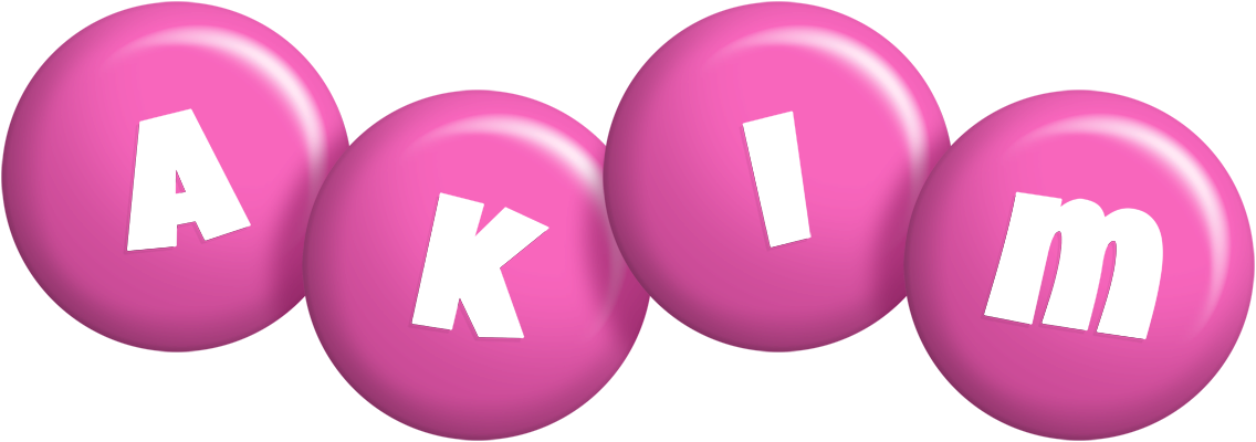 Akim candy-pink logo