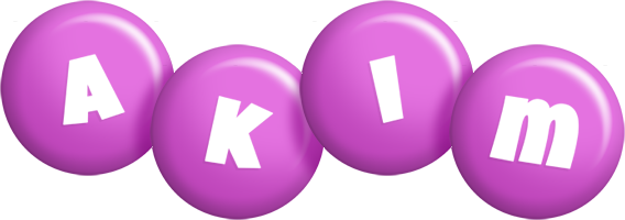 Akim candy-purple logo