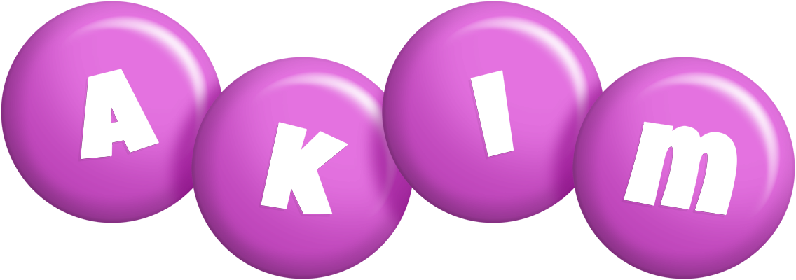 Akim candy-purple logo