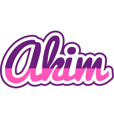 Akim cheerful logo