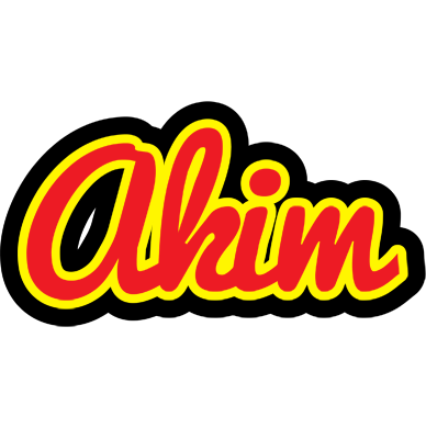 Akim fireman logo
