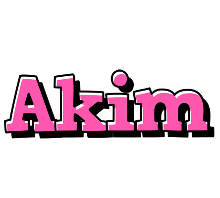 Akim girlish logo