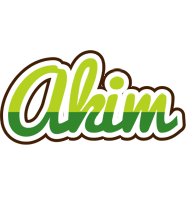Akim golfing logo