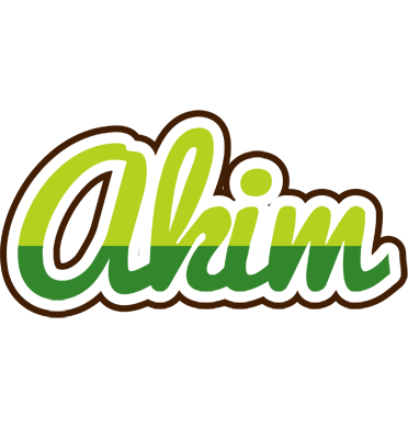 Akim golfing logo