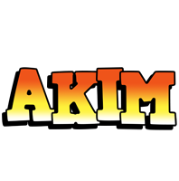 Akim sunset logo