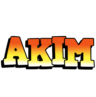 Akim sunset logo