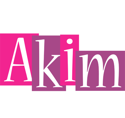 Akim whine logo