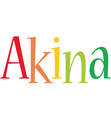 Akina birthday logo