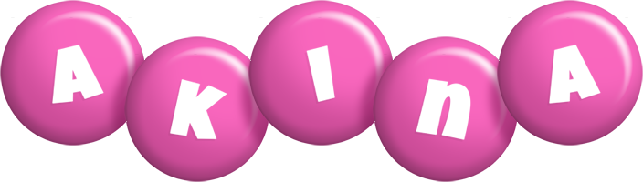 Akina candy-pink logo