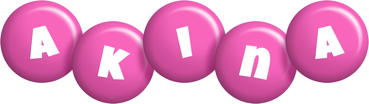 Akina candy-pink logo