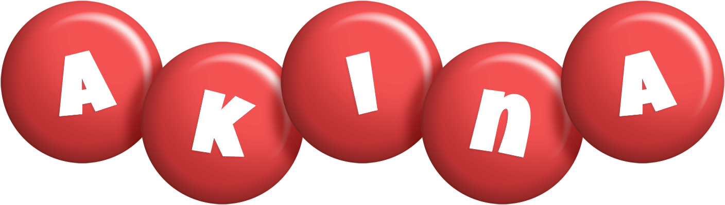 Akina candy-red logo