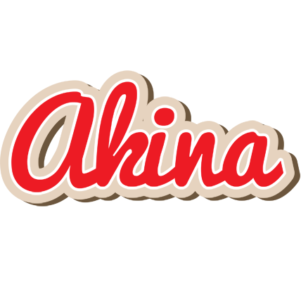 Akina chocolate logo