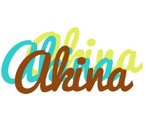 Akina cupcake logo