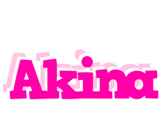 Akina dancing logo