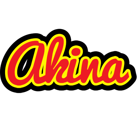 Akina fireman logo