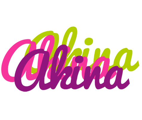 Akina flowers logo