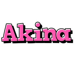 Akina girlish logo