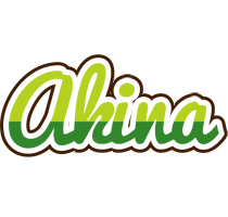 Akina golfing logo