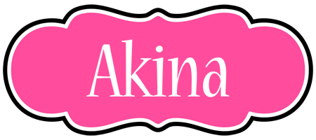 Akina invitation logo