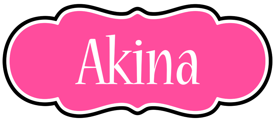 Akina invitation logo