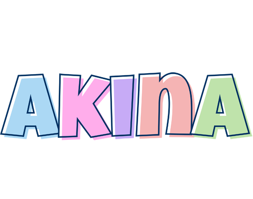 Akina pastel logo