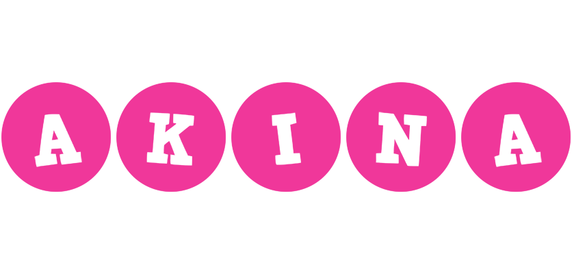 Akina poker logo