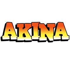 Akina sunset logo