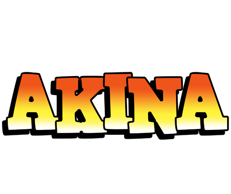 Akina sunset logo