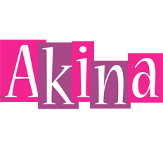 Akina whine logo