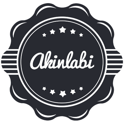 Akinlabi badge logo