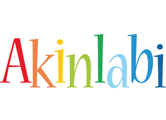 Akinlabi birthday logo