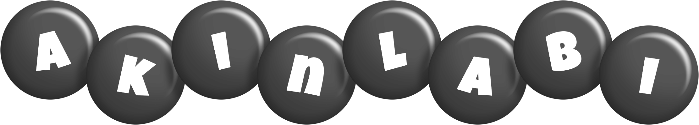Akinlabi candy-black logo