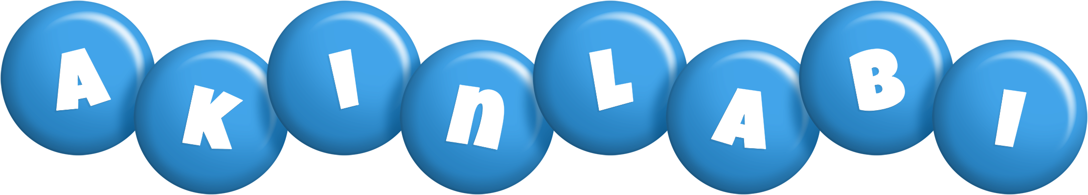 Akinlabi candy-blue logo