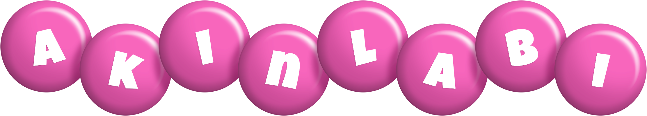 Akinlabi candy-pink logo