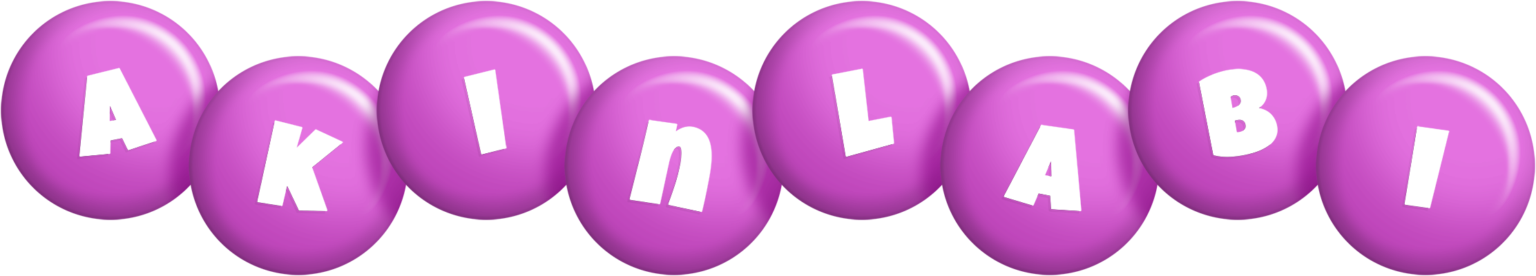 Akinlabi candy-purple logo